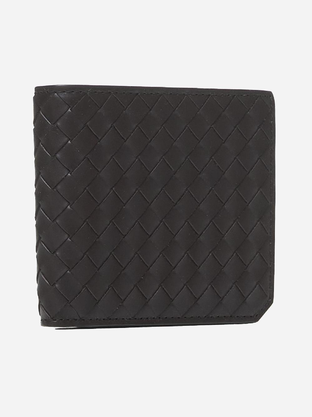 BOTTEGA VENETA Portafoglio in pelle Intrecciato Piccolo Spedizione Gratuita