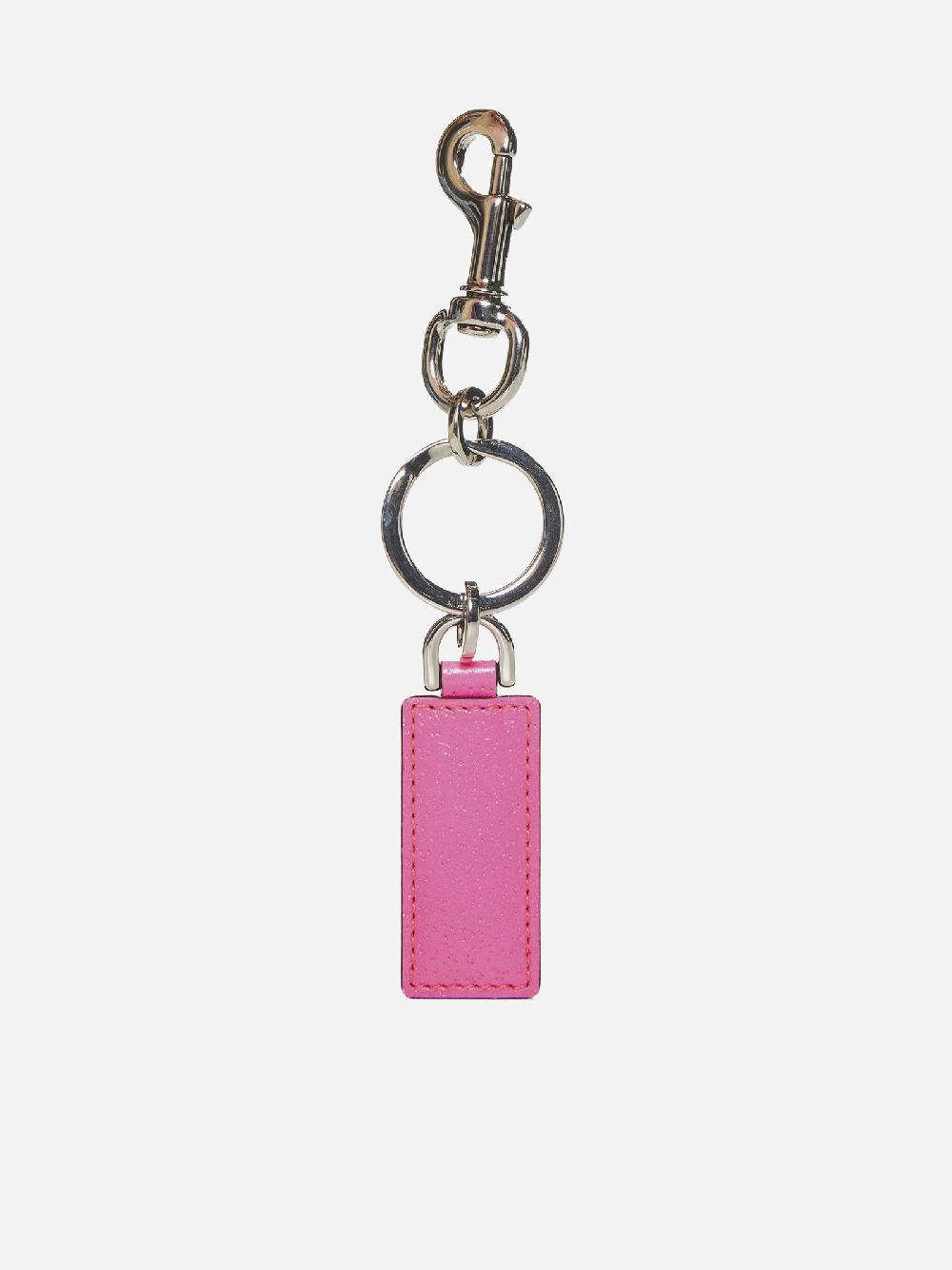 GUCCI Portachiavi in tessuto GG e pelle Pezzi Unici