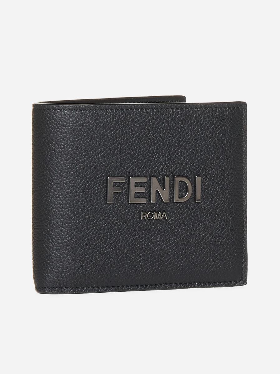 FENDI Portafoglio in pelle con logo Offerte