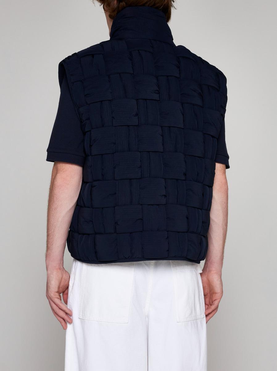 BOTTEGA VENETA Gilet in nylon Intrecciato 2025