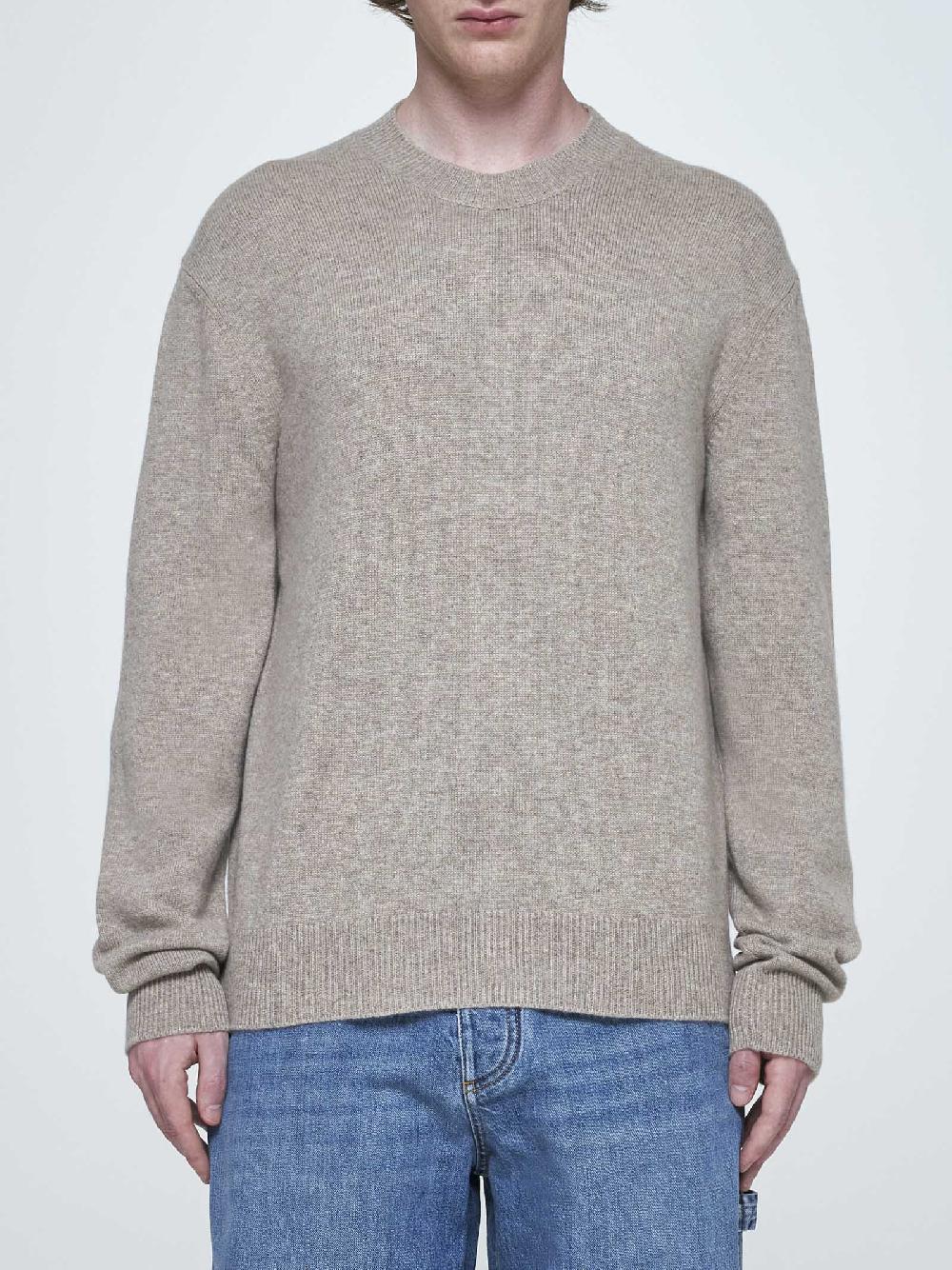 BOTTEGA VENETA Pull misto cashmere con toppe Consegna Veloce