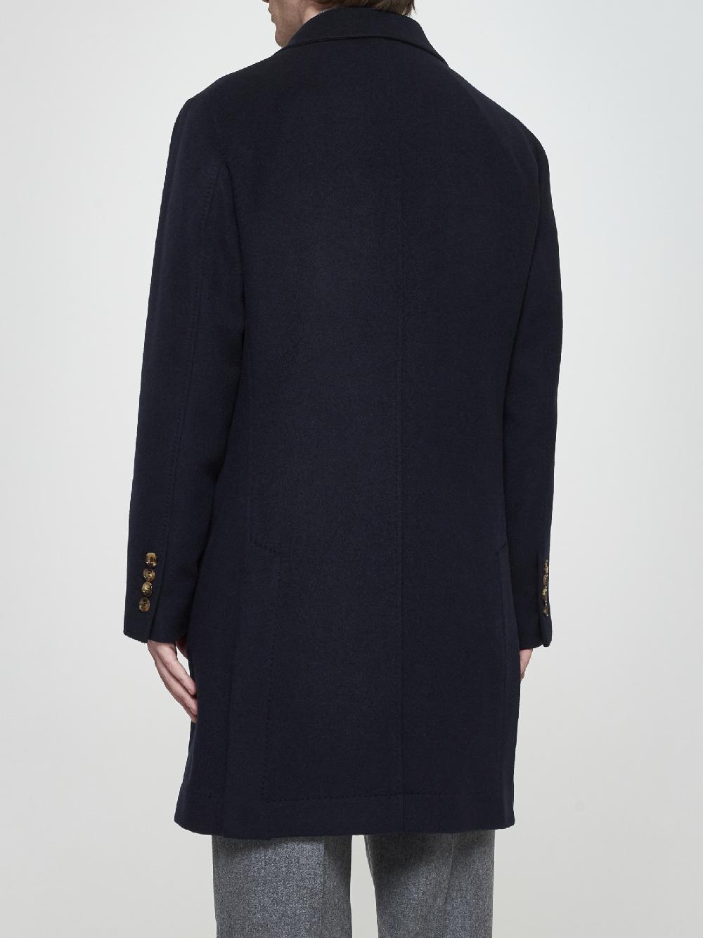 BRUNELLO CUCINELLI Cappotto monopetto in cashmere Fino Al -60%