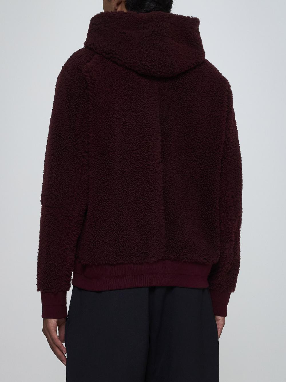 SALVATORE SANTORO Giacca reversibile in shearling e pelle Prezzo Ridotto