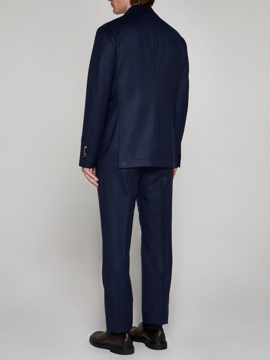 BRUNELLO CUCINELLI Completo monopetto in lana Outlet