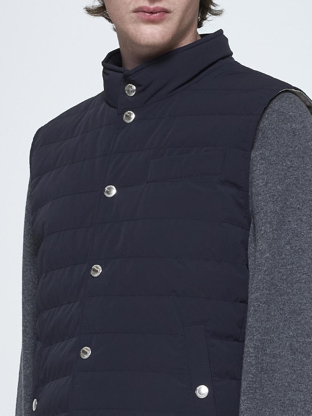 BRUNELLO CUCINELLI Gilet in nylon trapuntato Hotsell