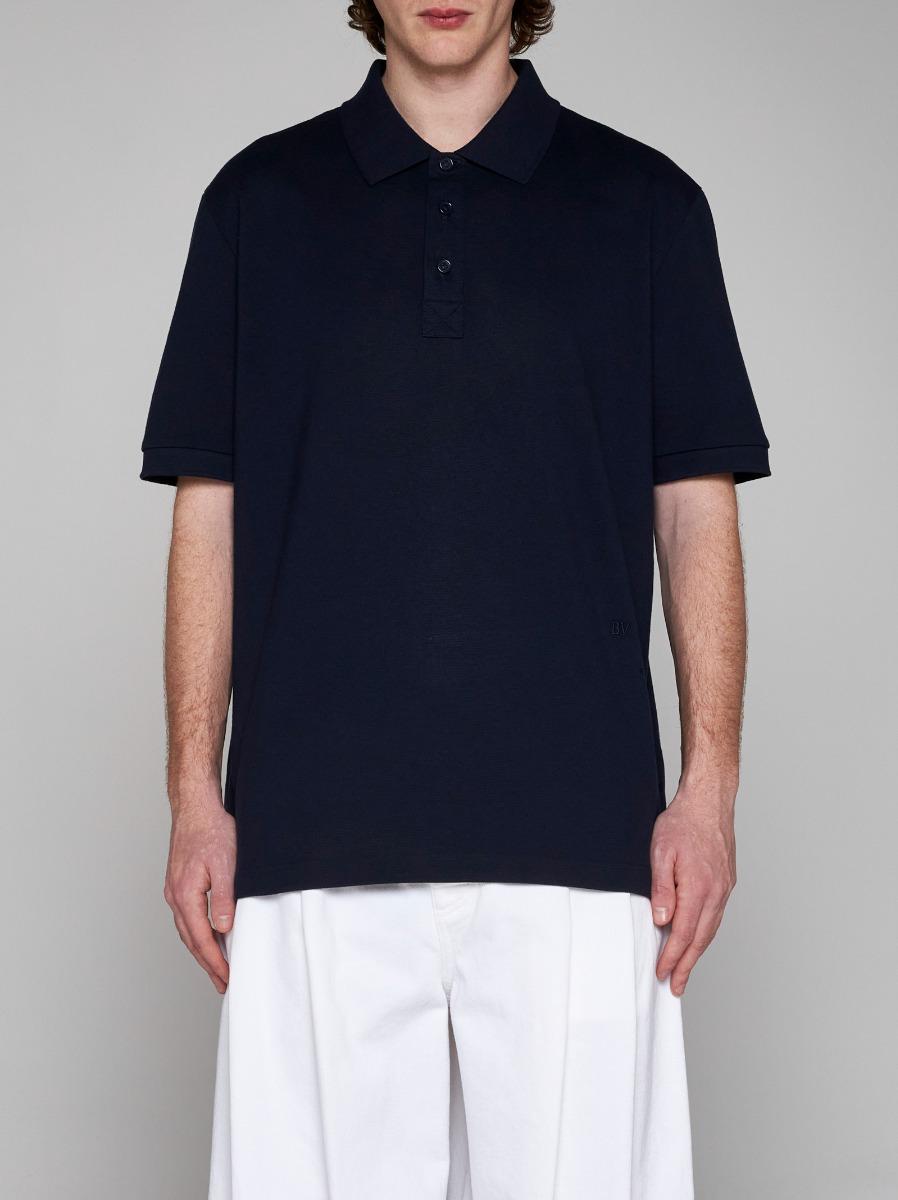 BOTTEGA VENETA Polo in cotone Vendite Flash