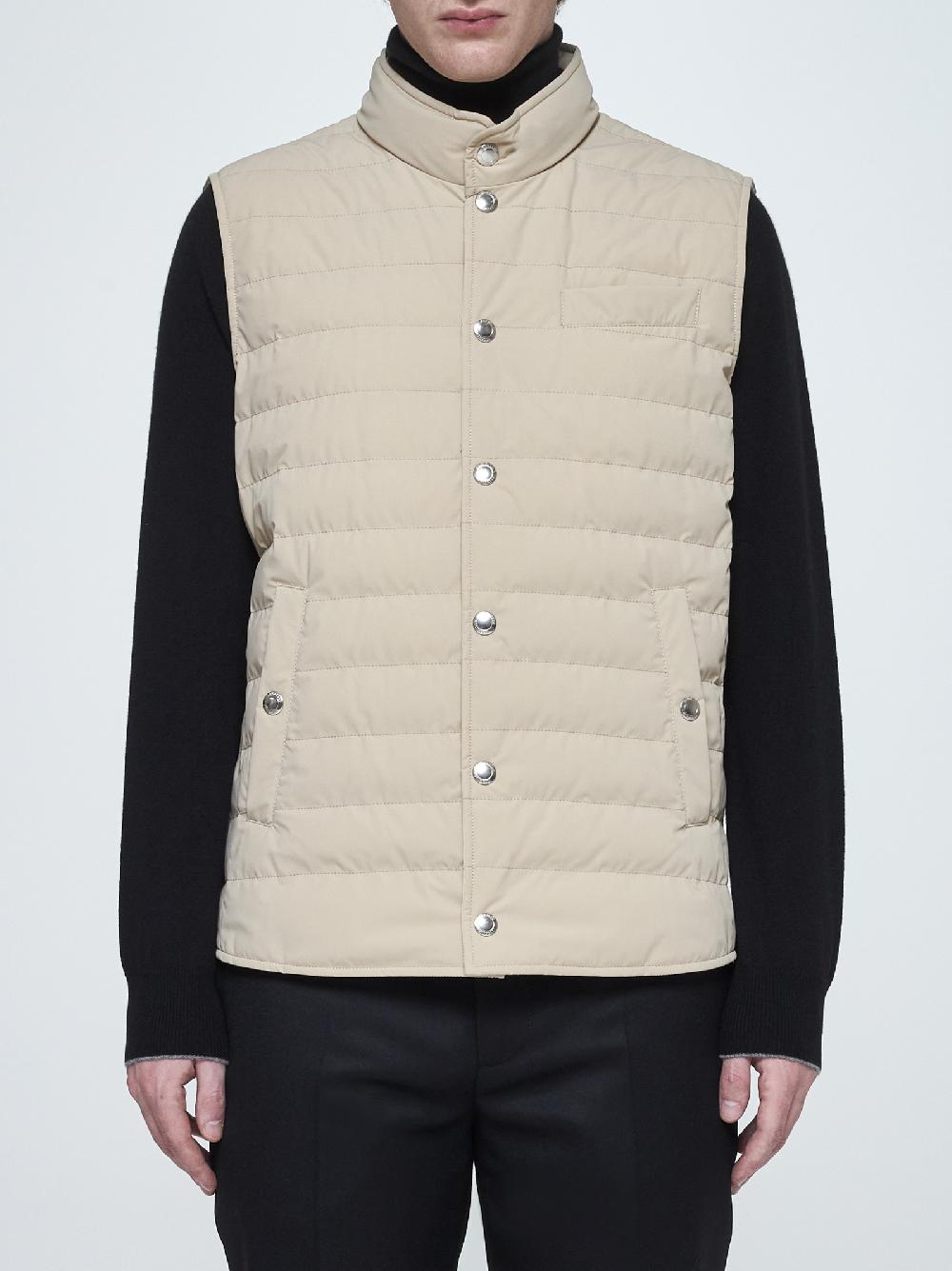 BRUNELLO CUCINELLI Gilet in nylon trapuntato Vendita