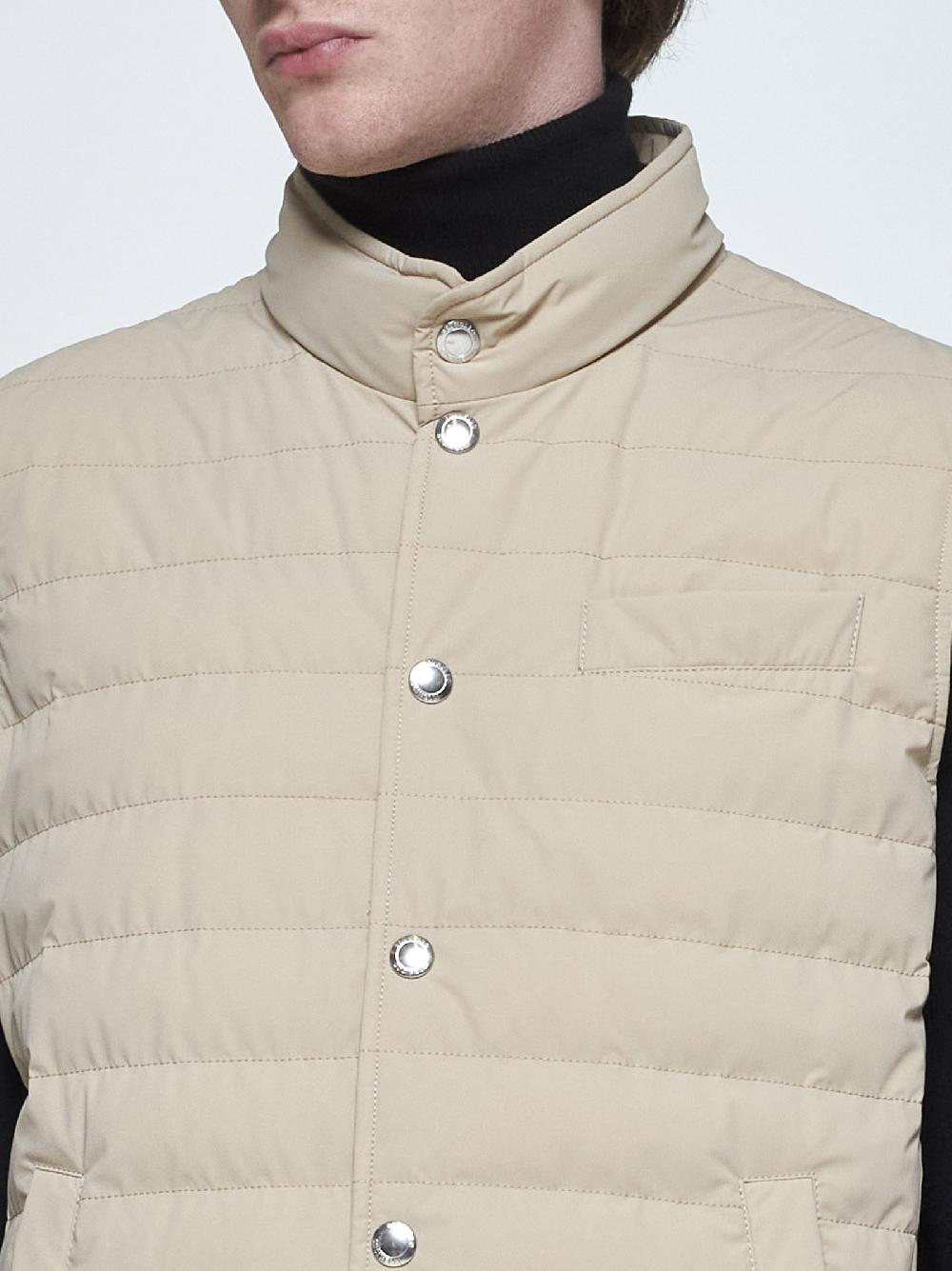 BRUNELLO CUCINELLI Gilet in nylon trapuntato Vendita