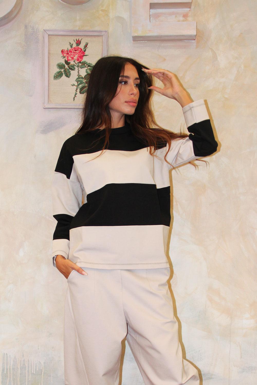 ROSÈ A POIS Maneskin Blusa Nuova