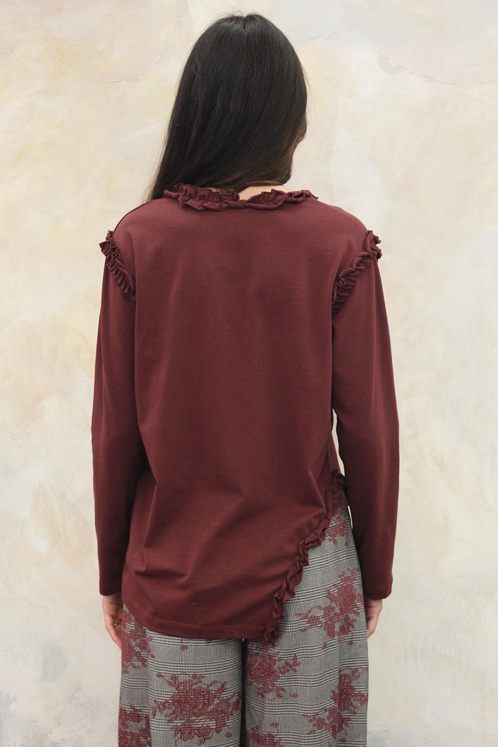ROSÈ A POIS Richhi e Poveri T-shirt Bianco Pezzi Unici