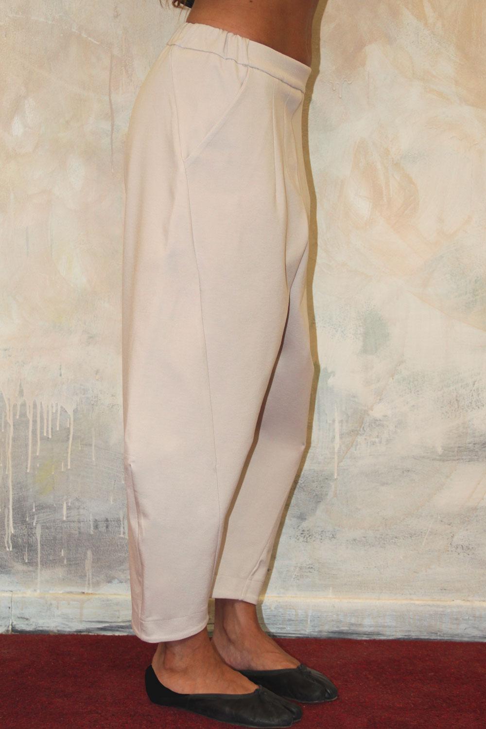 ROSÈ A POIS Blur Pantalone Panna Qualità Garantita