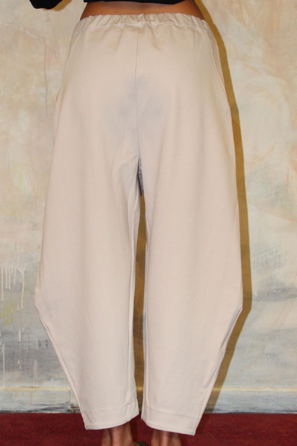 ROSÈ A POIS Blur Pantalone Panna Qualità Garantita