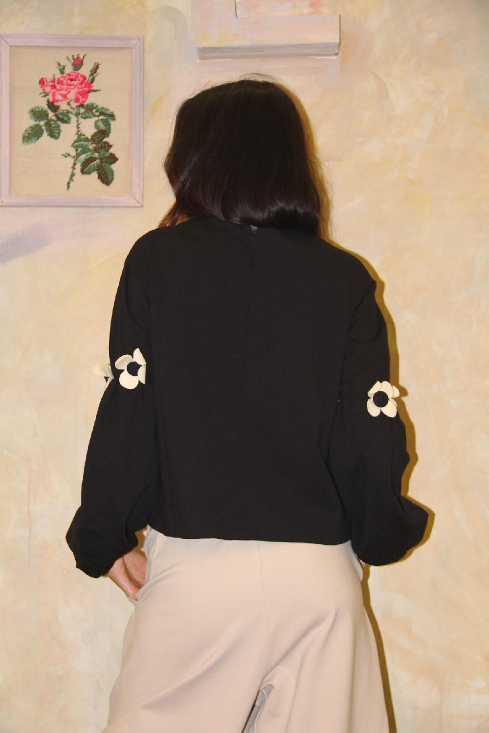 ROSÈ A POIS Queen Blusa Negozi Online