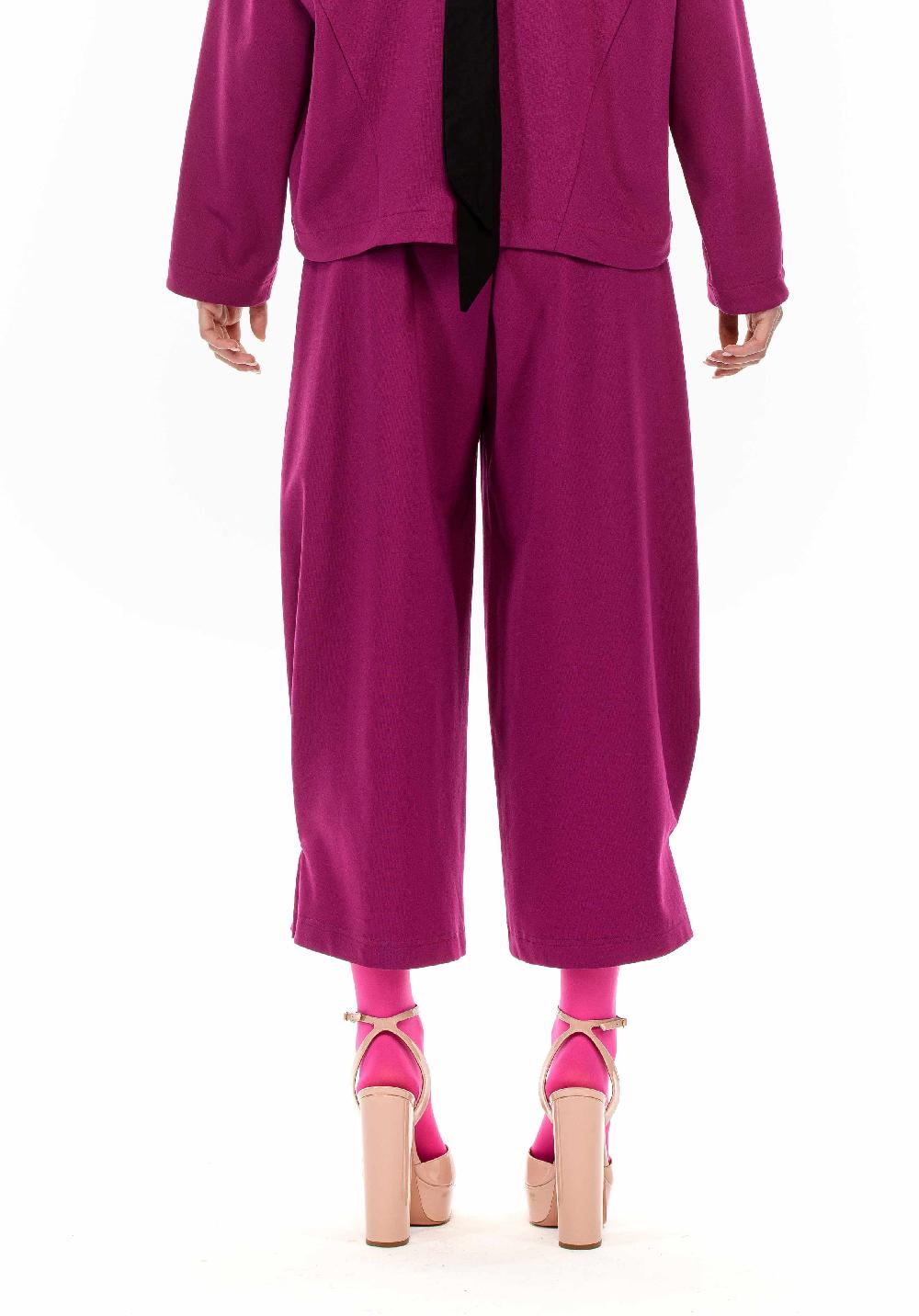 ROSÈ A POIS FLORA Pantalone bombato Saldi Di Fabbrica