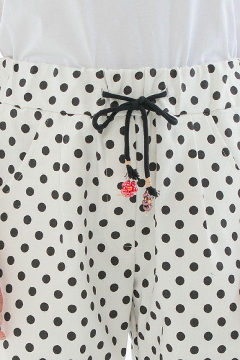 ROSÈ A POIS Mago di Oz Pantalone Pois Affare Del Giorno