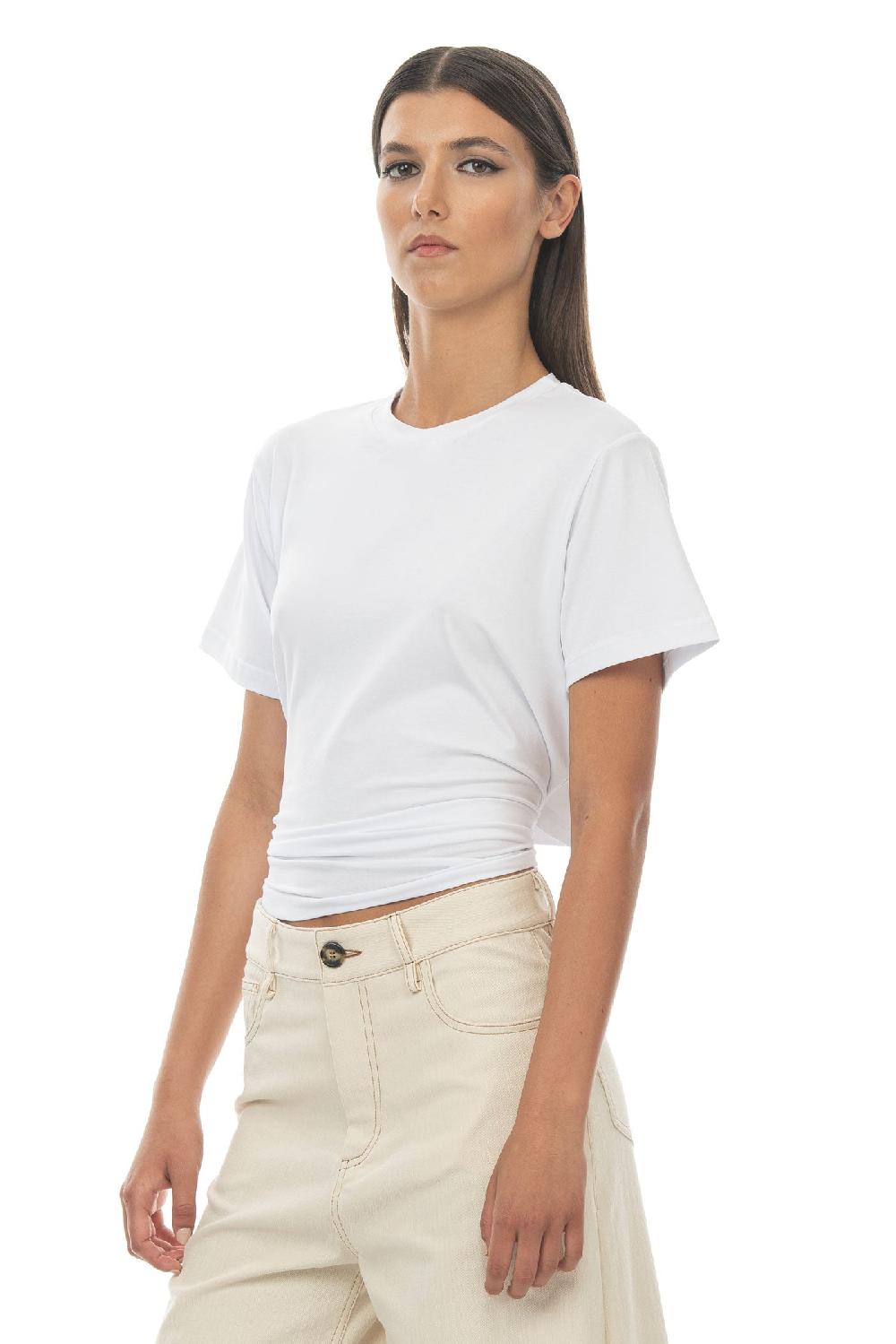 ROSÈ A POIS Elsa T-shirt Bianco Italy