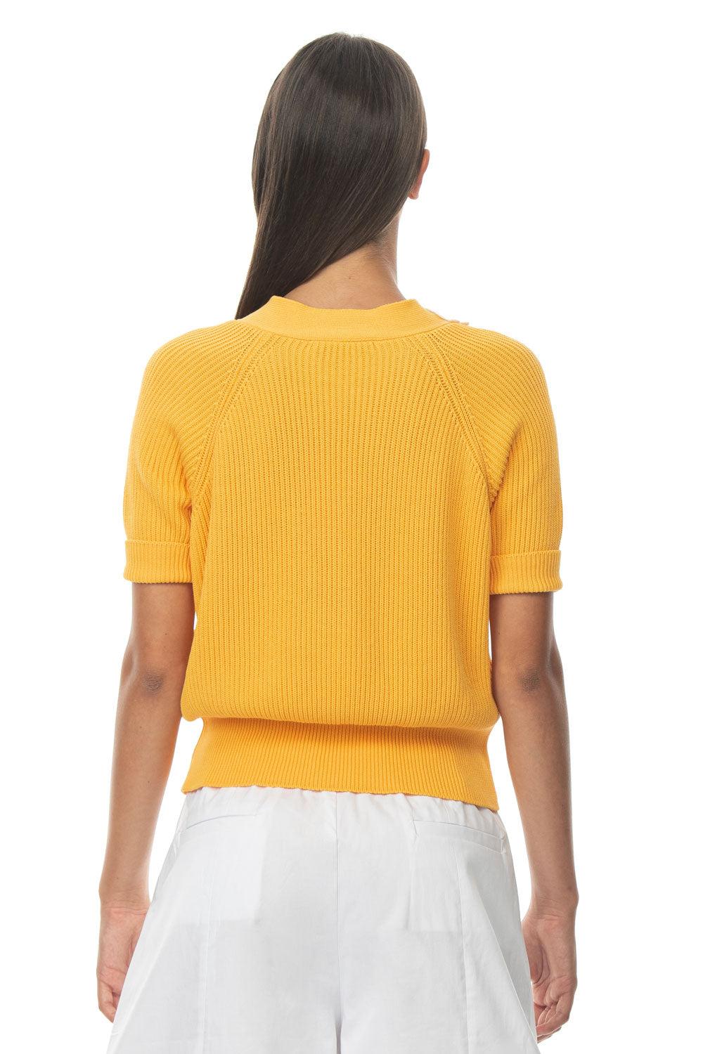 ROSÈ A POIS Pesciolino D'oro Cardigan Negozi Online
