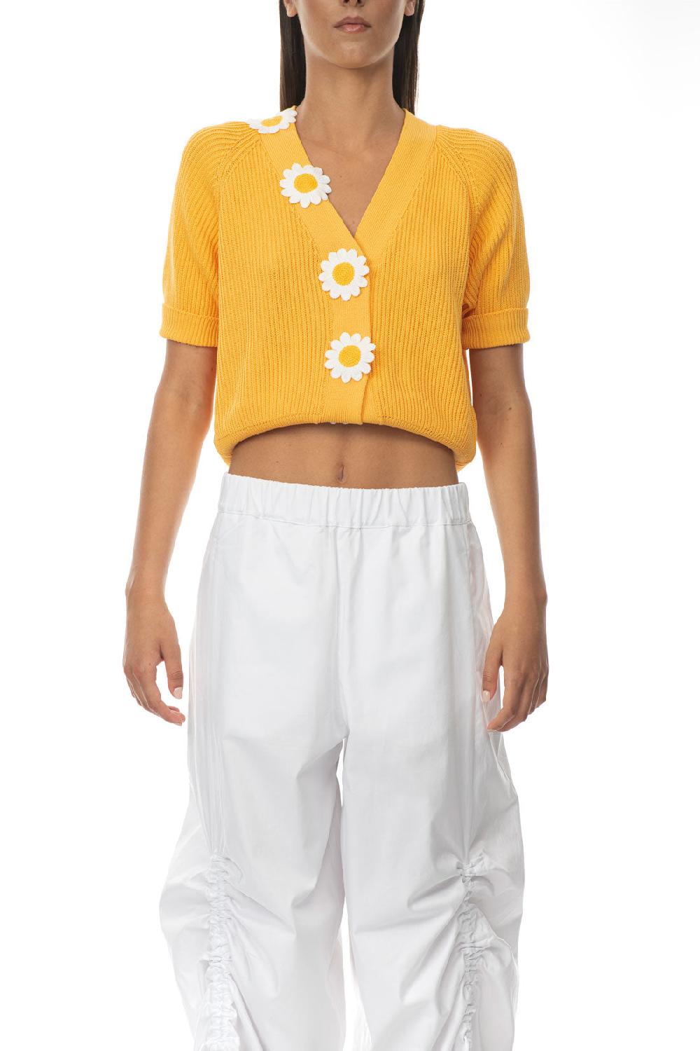 ROSÈ A POIS Ranocchio Pantalone Giallo Offerta