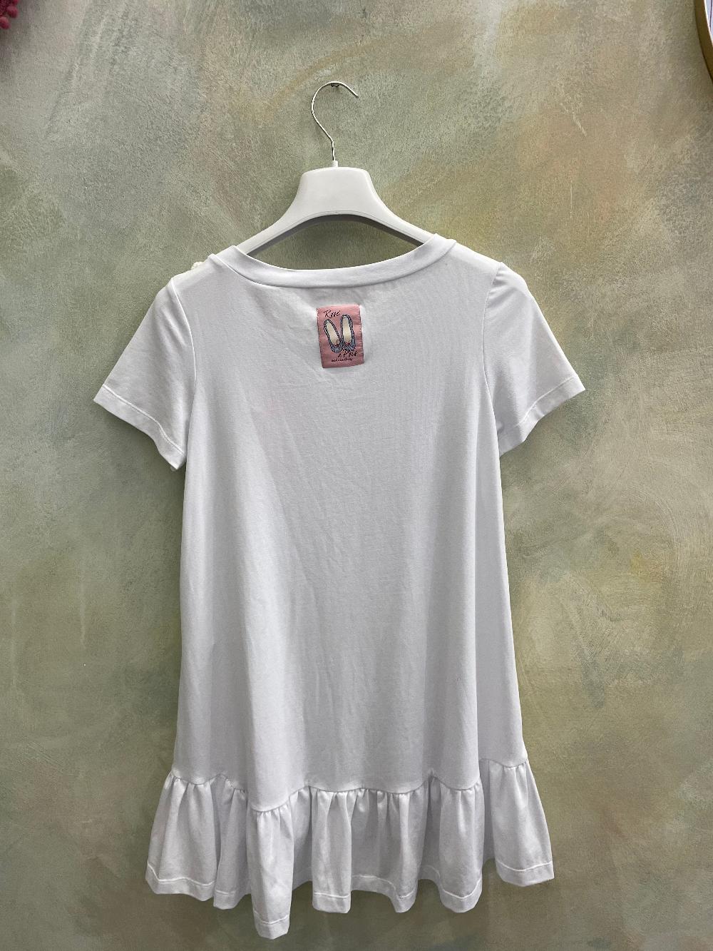 ROSÈ A POIS Collina T-shirt In Vendita