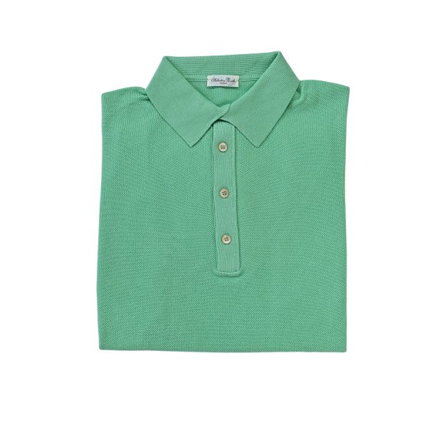 Salvatore Piccolo Polo mezza manica Sconto