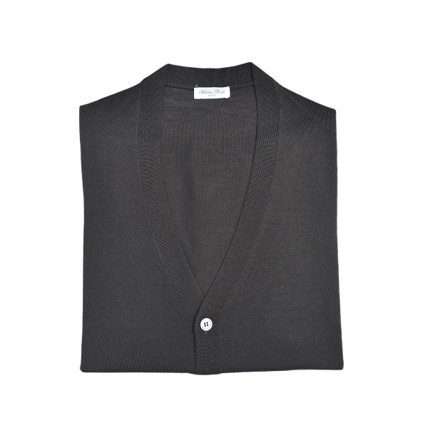 Salvatore Piccolo Cardigan con bottoni Royal Merino Vendita Calda