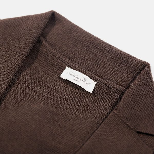 Salvatore Piccolo Giacca monopetto in maglia Moda