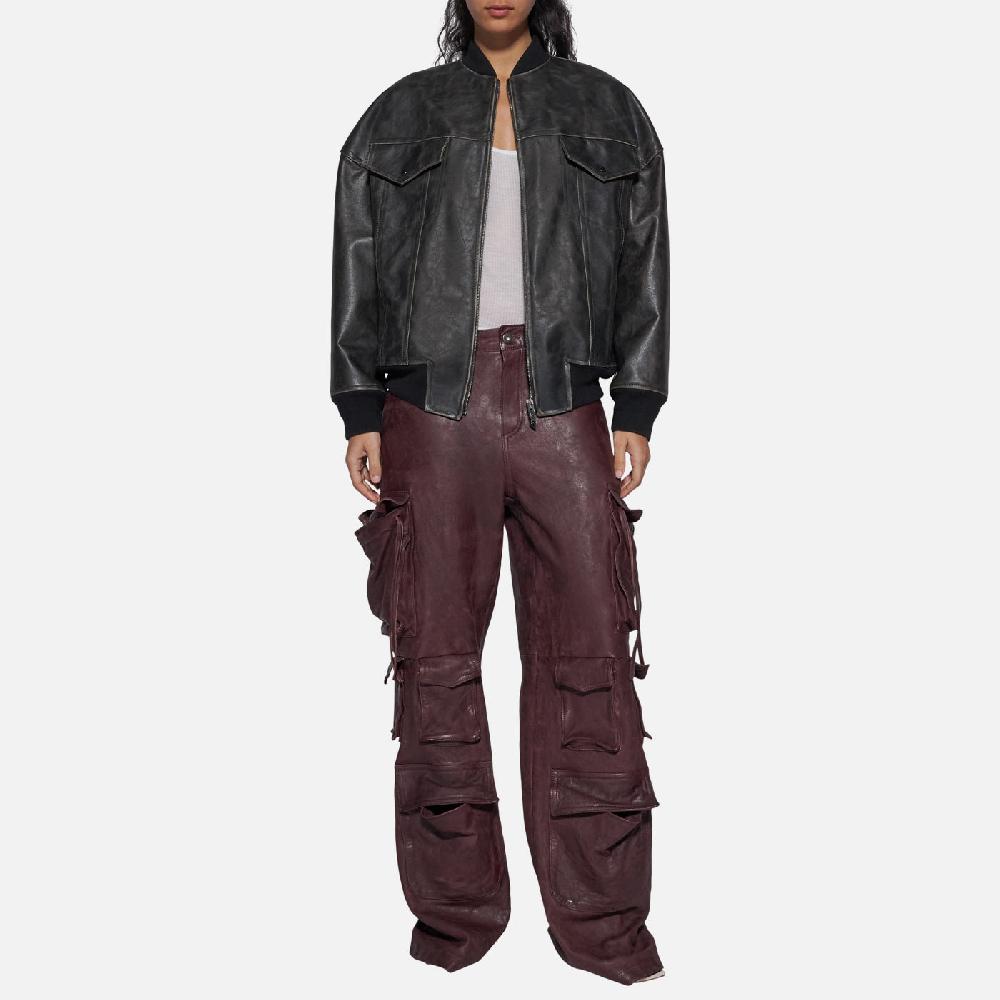 Salvatore Santoro BOMBER IN PELLE - BLACK Fino Al -60%