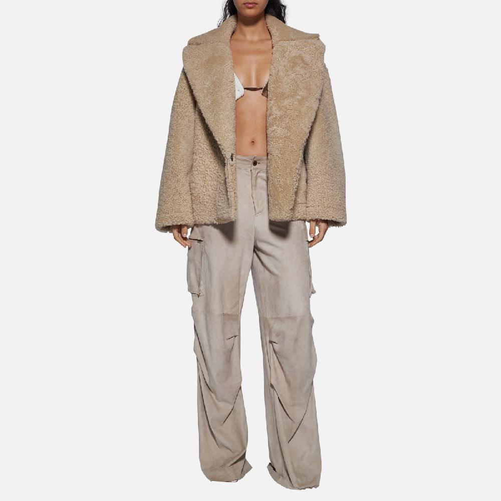 Salvatore Santoro GIACCA IN SHEARLING - BEIGE Prezzo Ridotto