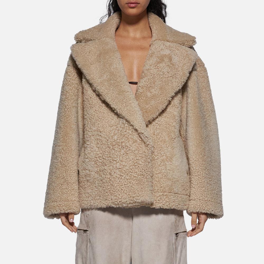Salvatore Santoro GIACCA IN SHEARLING - BEIGE Prezzo Ridotto