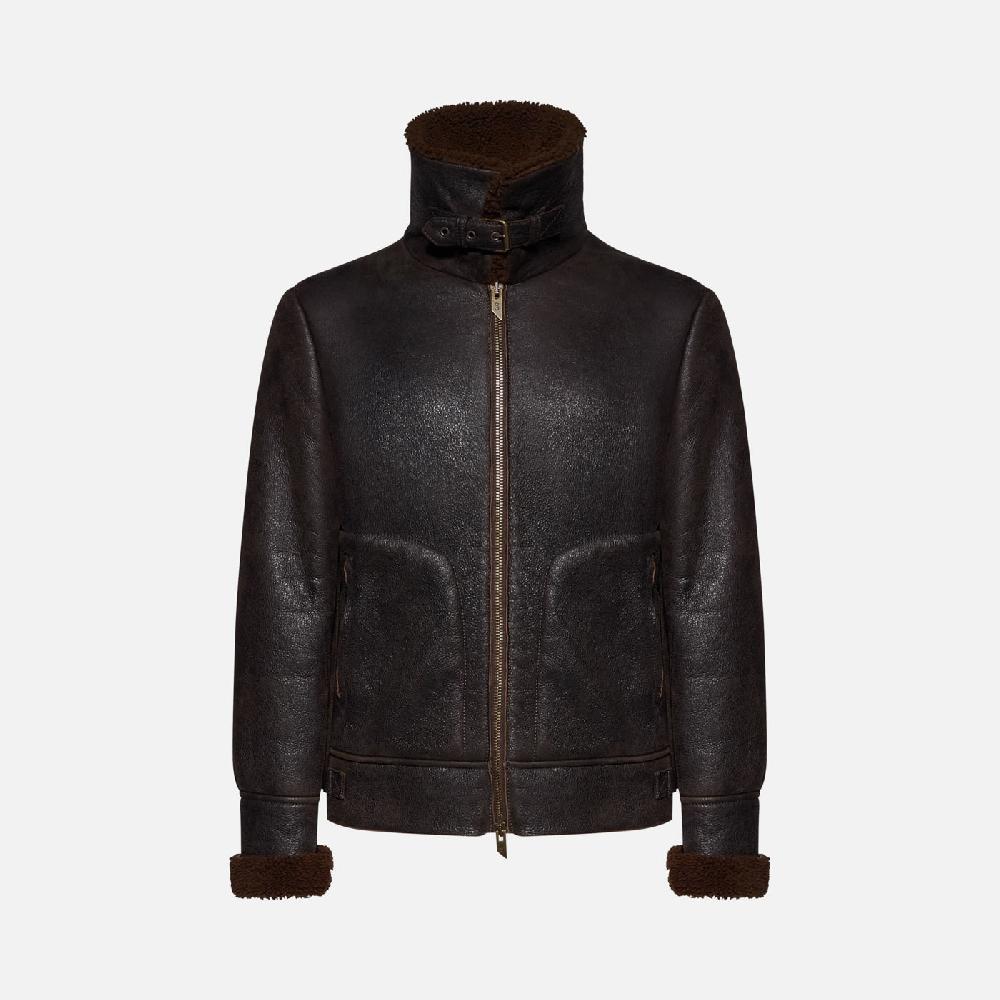 Salvatore Santoro GIACCA IN SHEARLING - BROWN Offerta