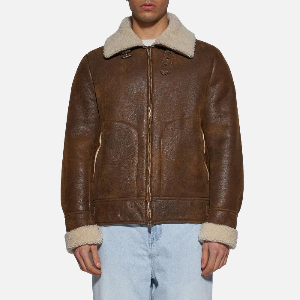 Salvatore Santoro GIACCA IN SHEARLING - CAMEL Economico