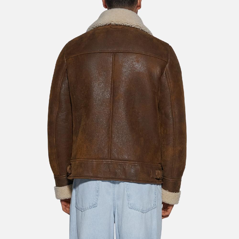 Salvatore Santoro GIACCA IN SHEARLING - CAMEL Economico