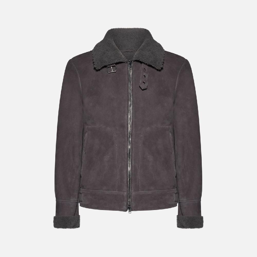 Salvatore Santoro GIACCA IN SHEARLING - ASFALTO