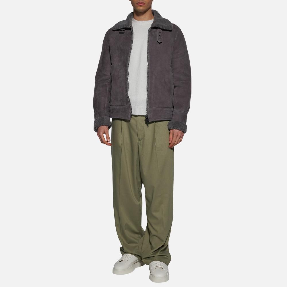 Salvatore Santoro GIACCA IN SHEARLING - ASFALTO Online