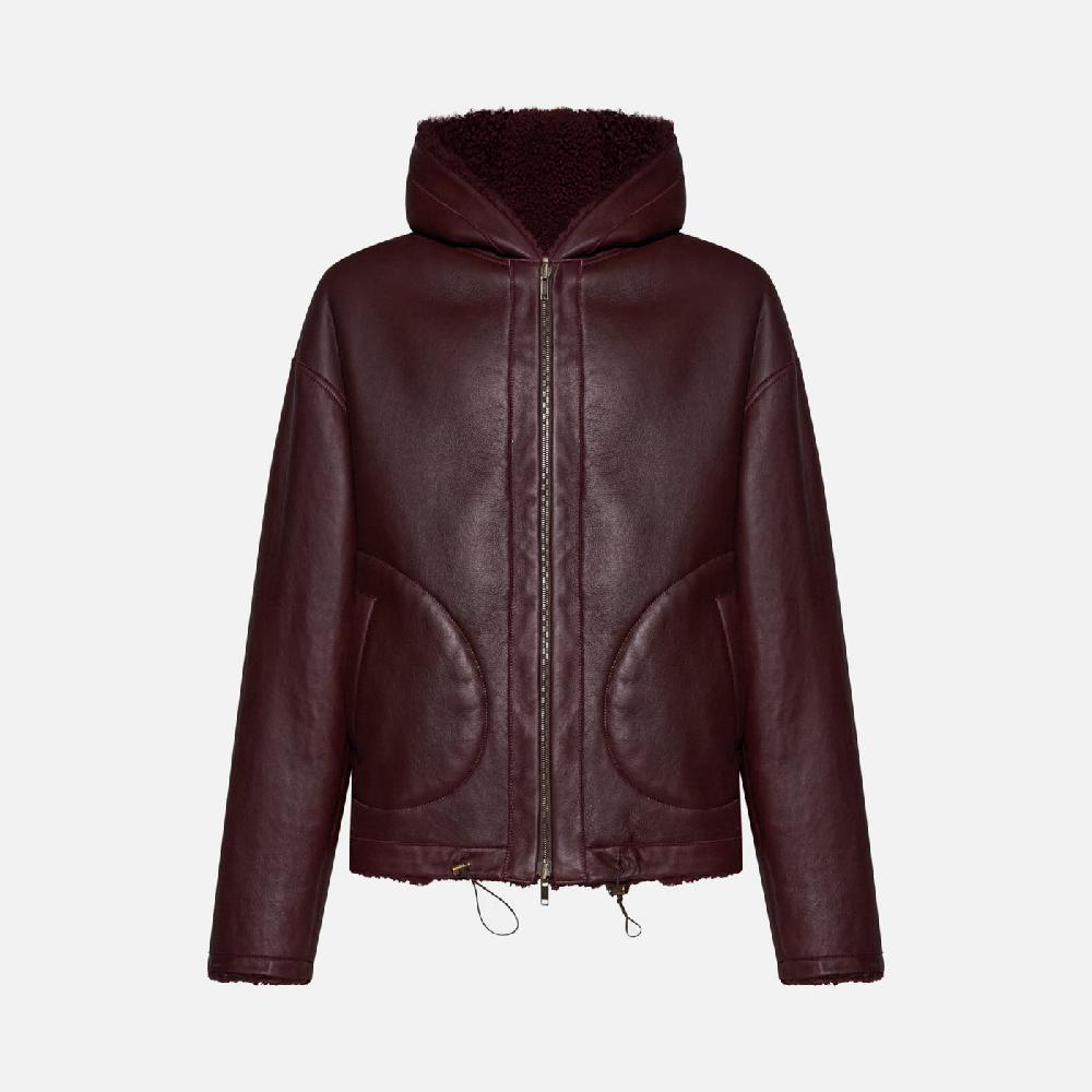 Salvatore Santoro GIACCA IN SHEARLING - BORDEAUX Outlet