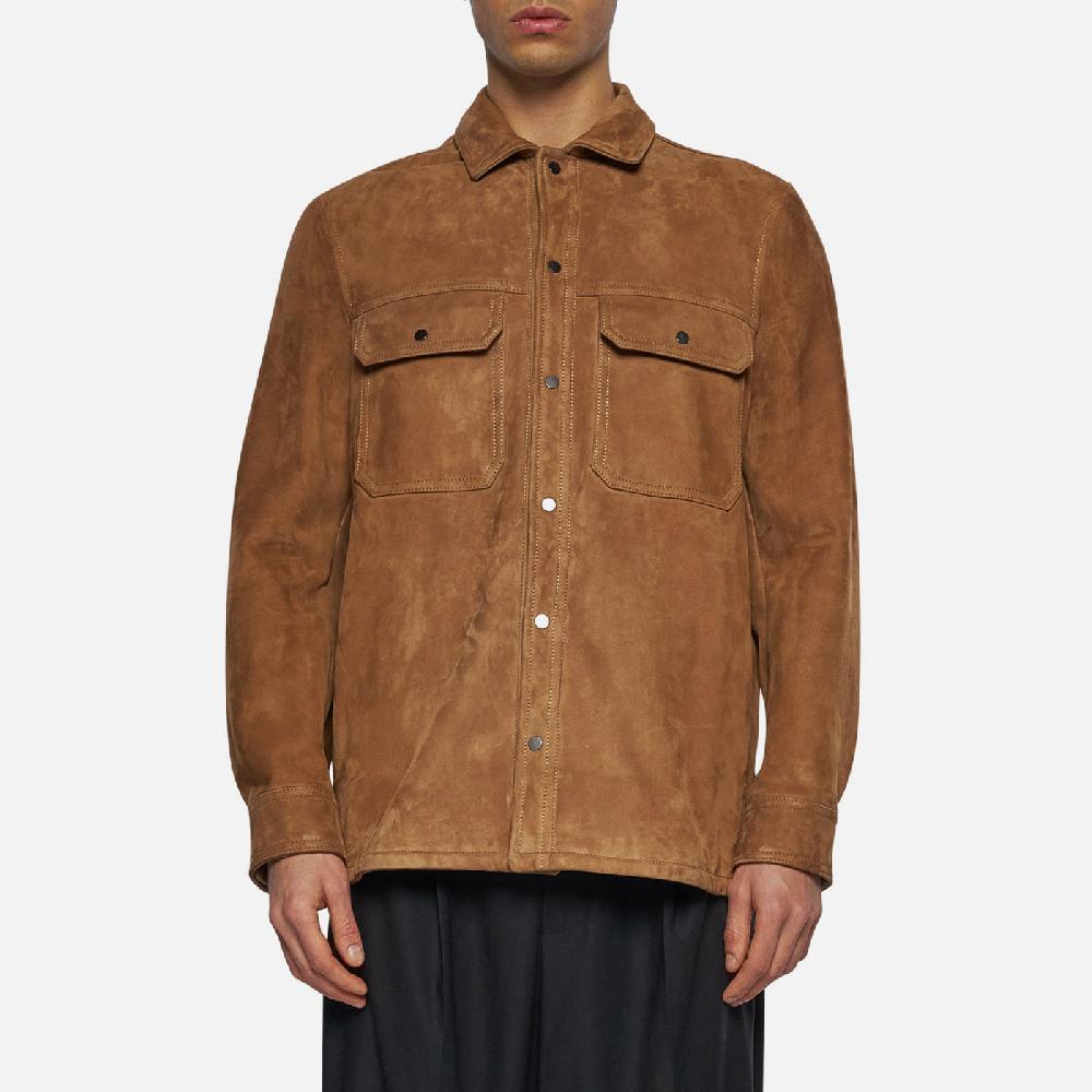 Salvatore Santoro GIACCA IN CAMOSCIO - CAMEL Saldi