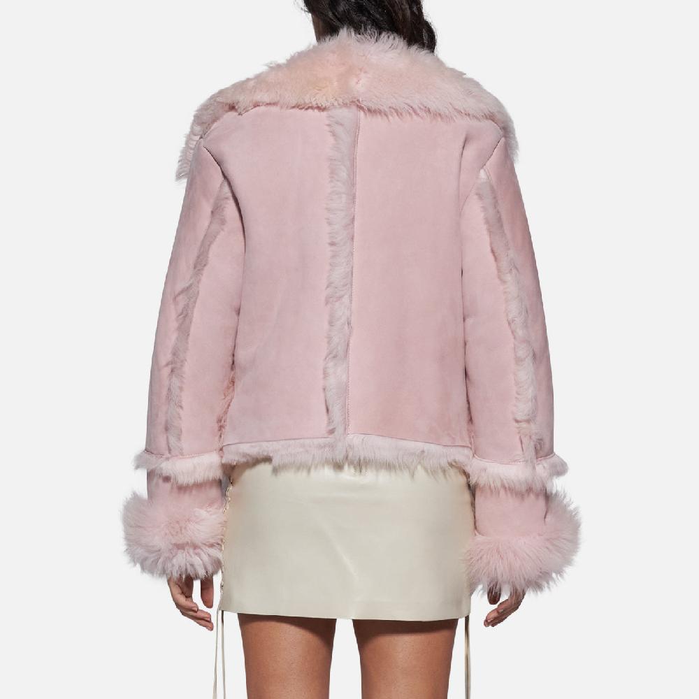 Salvatore Santoro GIACCA IN SHEARLING - ROSE Italia
