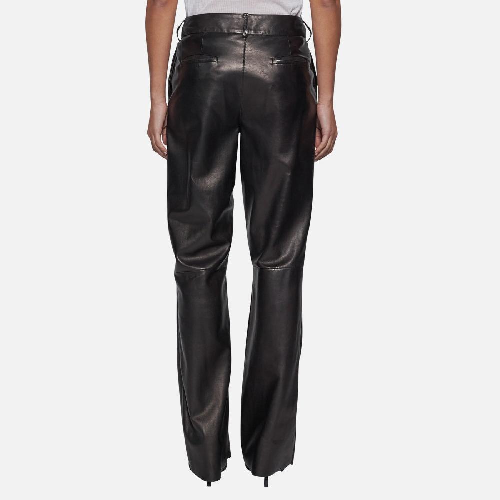 Salvatore Santoro PANTALONE IN PELLE - BLACK Bestseller