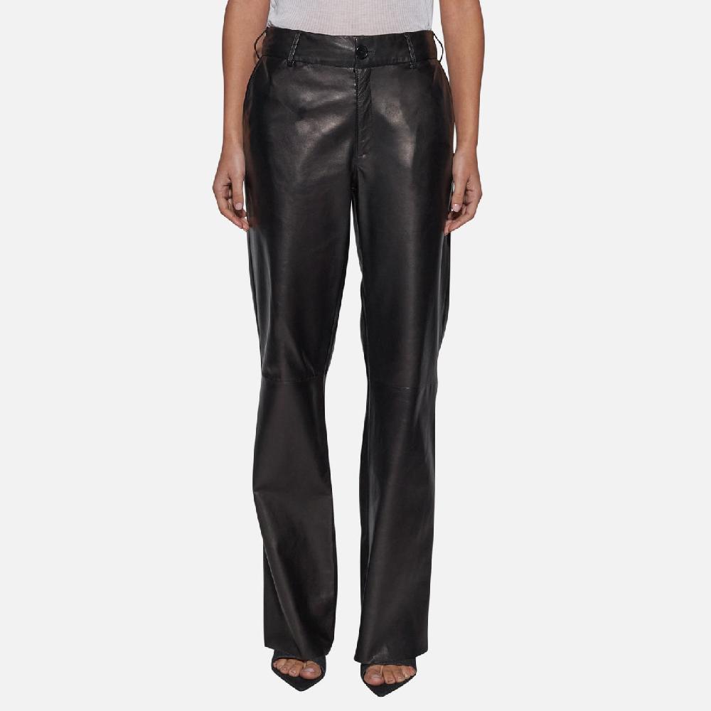 Salvatore Santoro PANTALONE IN PELLE - BLACK Bestseller