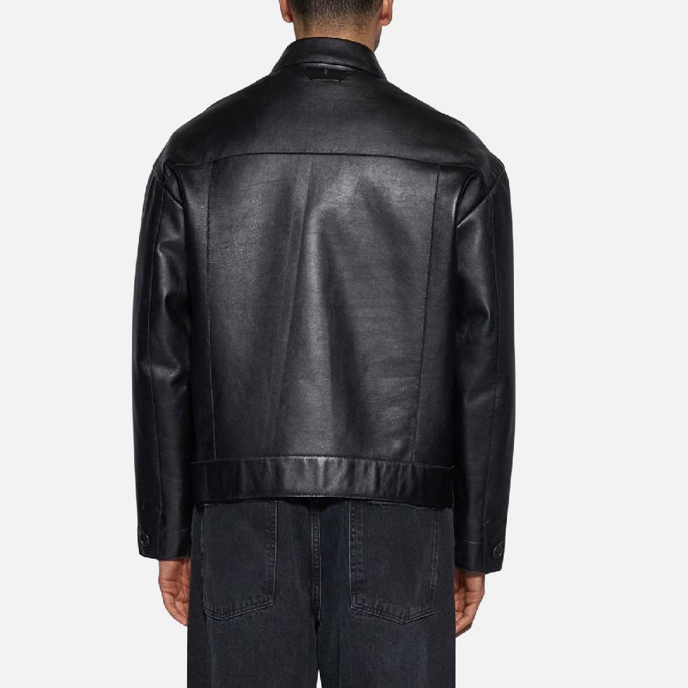 Salvatore Santoro GIACCA IN PELLE - BLACK Negozi Online