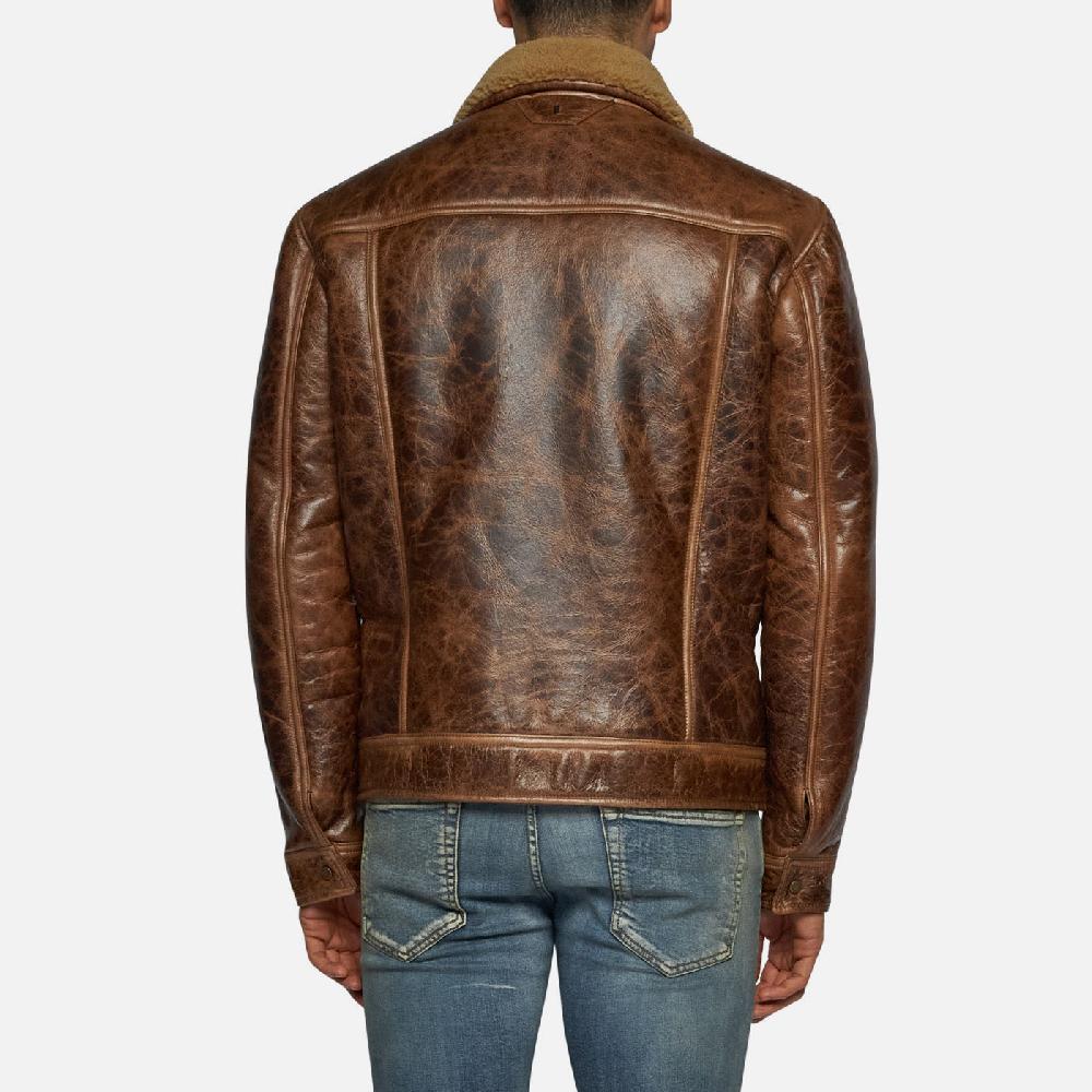 Salvatore Santoro GIACCA IN SHEARLING - COGNAC Fino Al -60%