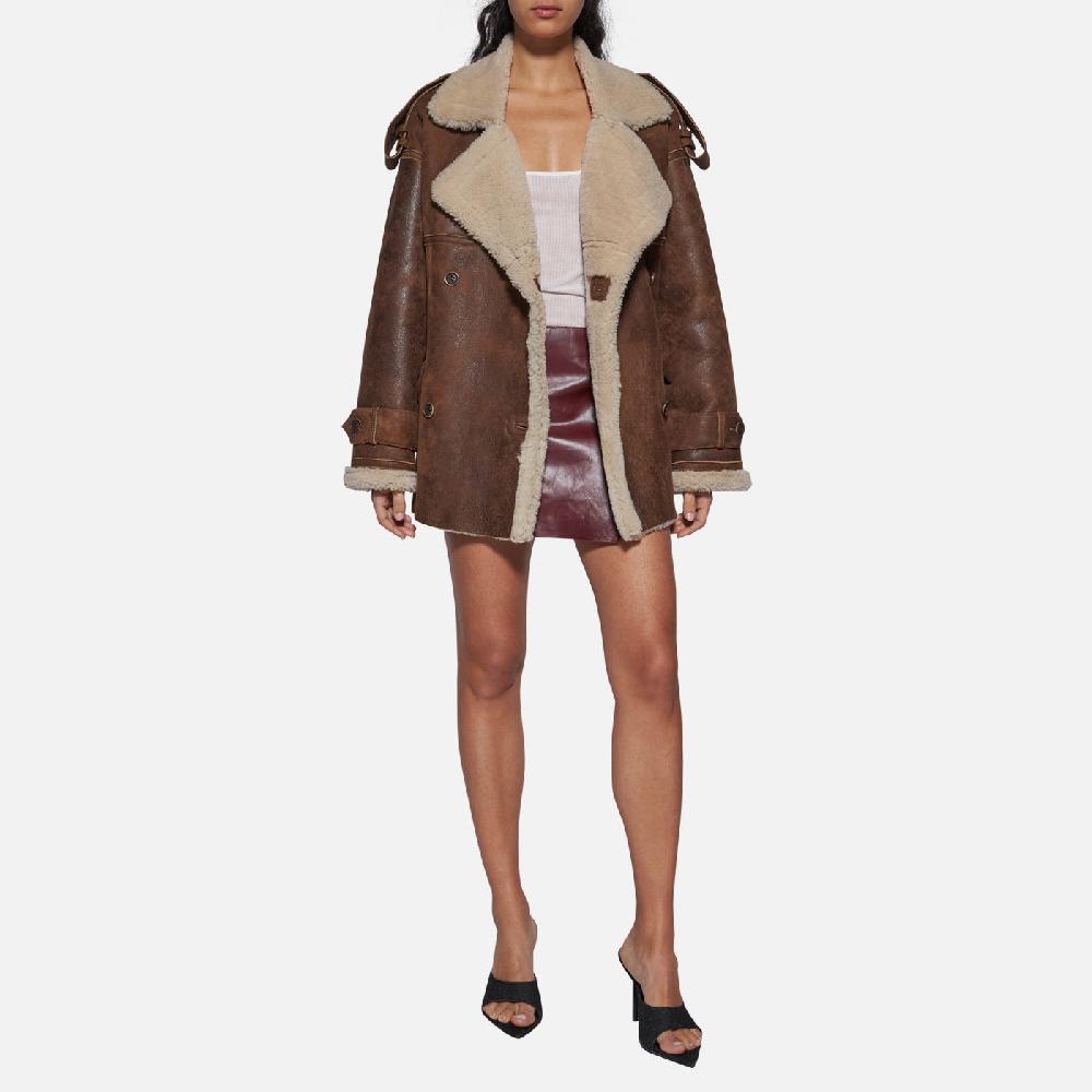 Salvatore Santoro GIACCA IN SHEARLING - CAMEL Novità