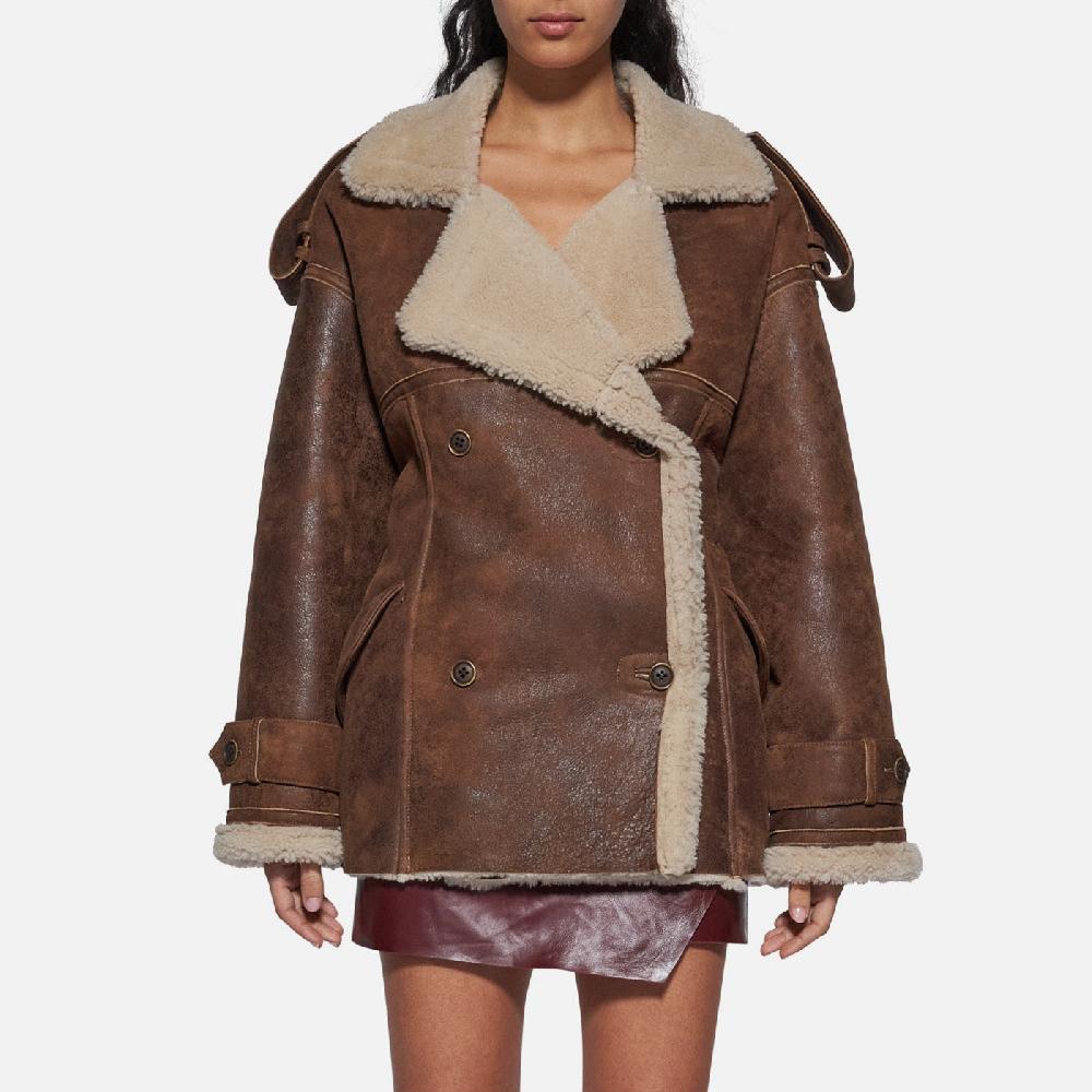 Salvatore Santoro GIACCA IN SHEARLING - CAMEL Novità