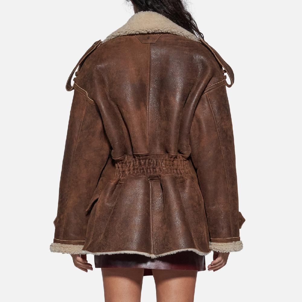 Salvatore Santoro GIACCA IN SHEARLING - CAMEL Novità