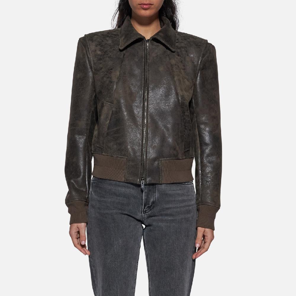 Salvatore Santoro GIACCA IN PELLE - ARMY Sconto