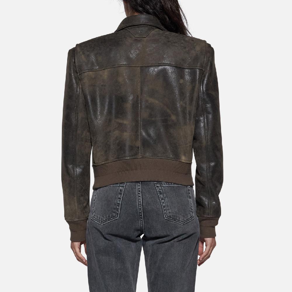 Salvatore Santoro GIACCA IN PELLE - ARMY Sconto