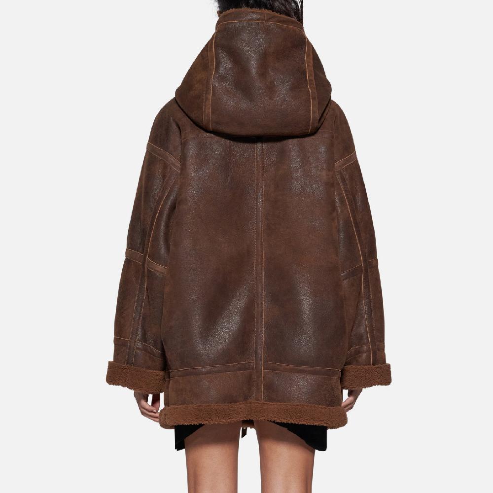 Salvatore Santoro GIACCA IN SHEARLING - TOBACCO Economico