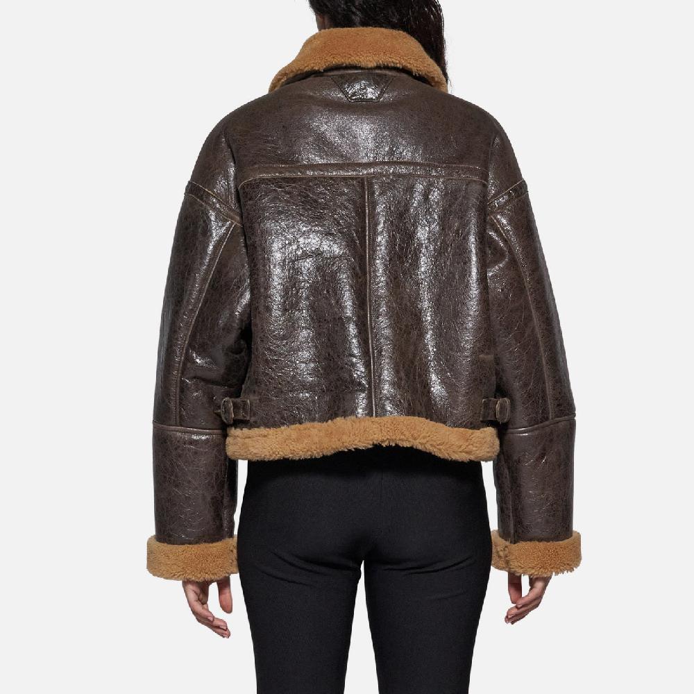 Salvatore Santoro GIACCA IN SHEARLING - BROWN Saldi