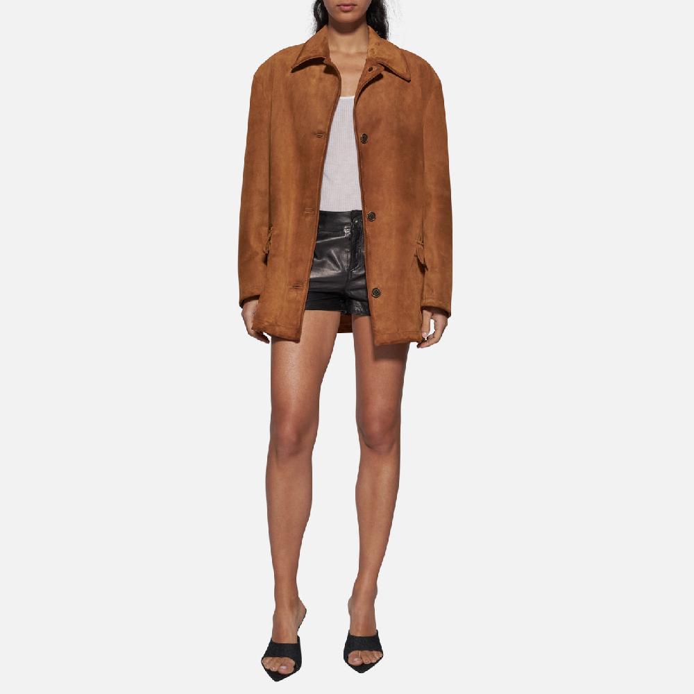 Salvatore Santoro GIACCA IN CAMOSCIO - CAMEL Offerte