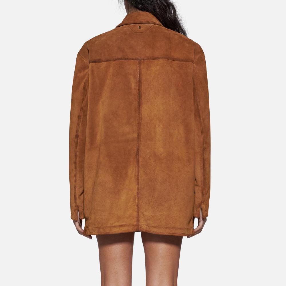 Salvatore Santoro GIACCA IN CAMOSCIO - CAMEL Offerte